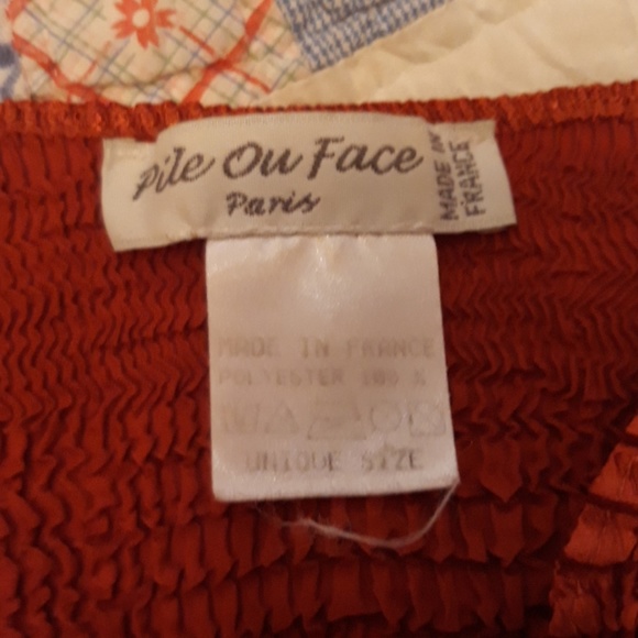 Crinkled Red Tank - Picture 2 of 2